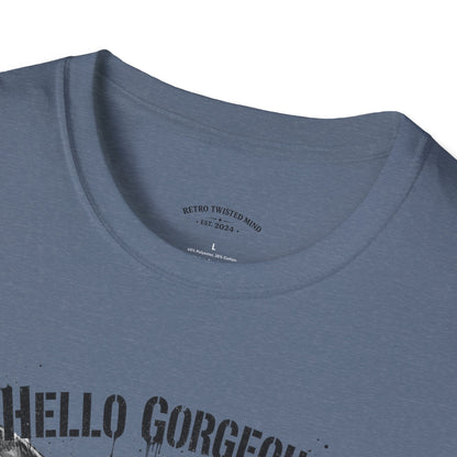 Chihuahua 'Hello Gorgeous' Tee - Cute Dog Graphic T-Shirt