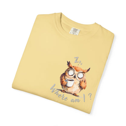 Where Am I? Owl Graphic T-Shirt
