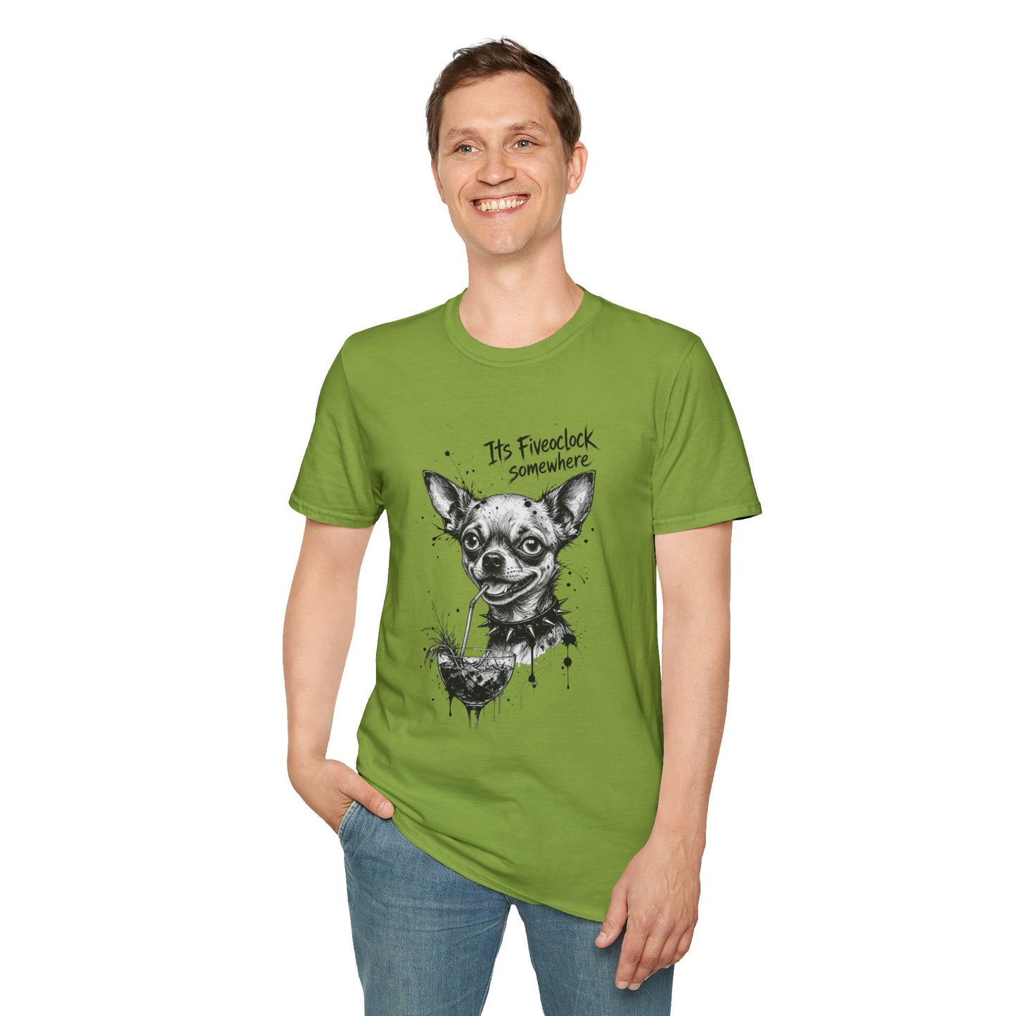 Chihuahua 'It's Five O'Clock Somewhere' T-Shirt