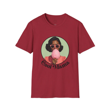 Cool Mama Graphic Unisex Softstyle T-Shirt - Perfect for Moms, Fun Gift for Mother's Day