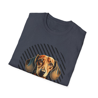 Pure Love Dachshund Unisex Softstyle T-Shirt - Perfect for Dog Lovers