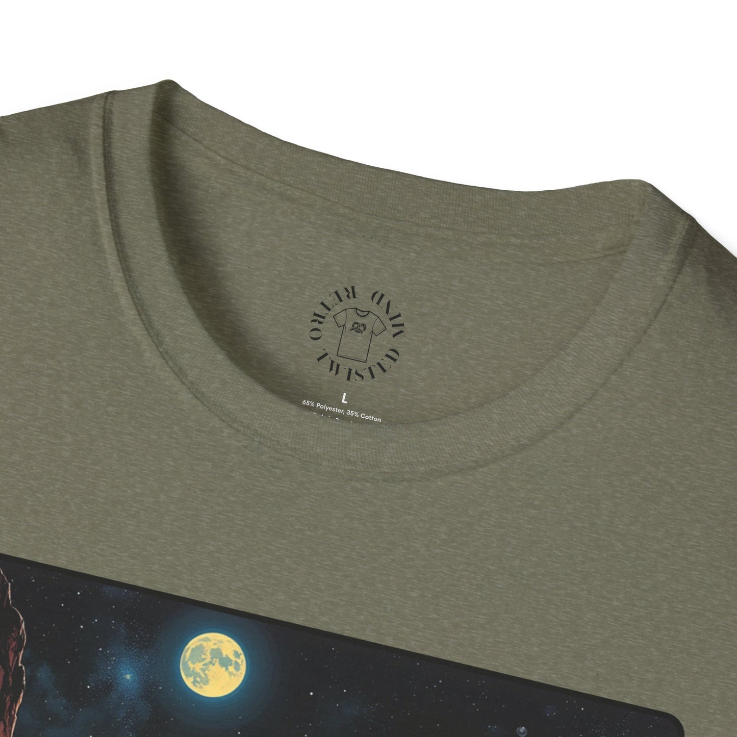 My Game, My Rules Unisex Softstyle T-Shirt - Retro Space Design, golf ,sport