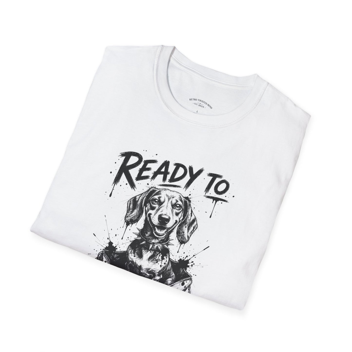Ready To Cause Problems Dog T-Shirt — Funny Dachshund Graphic Tee