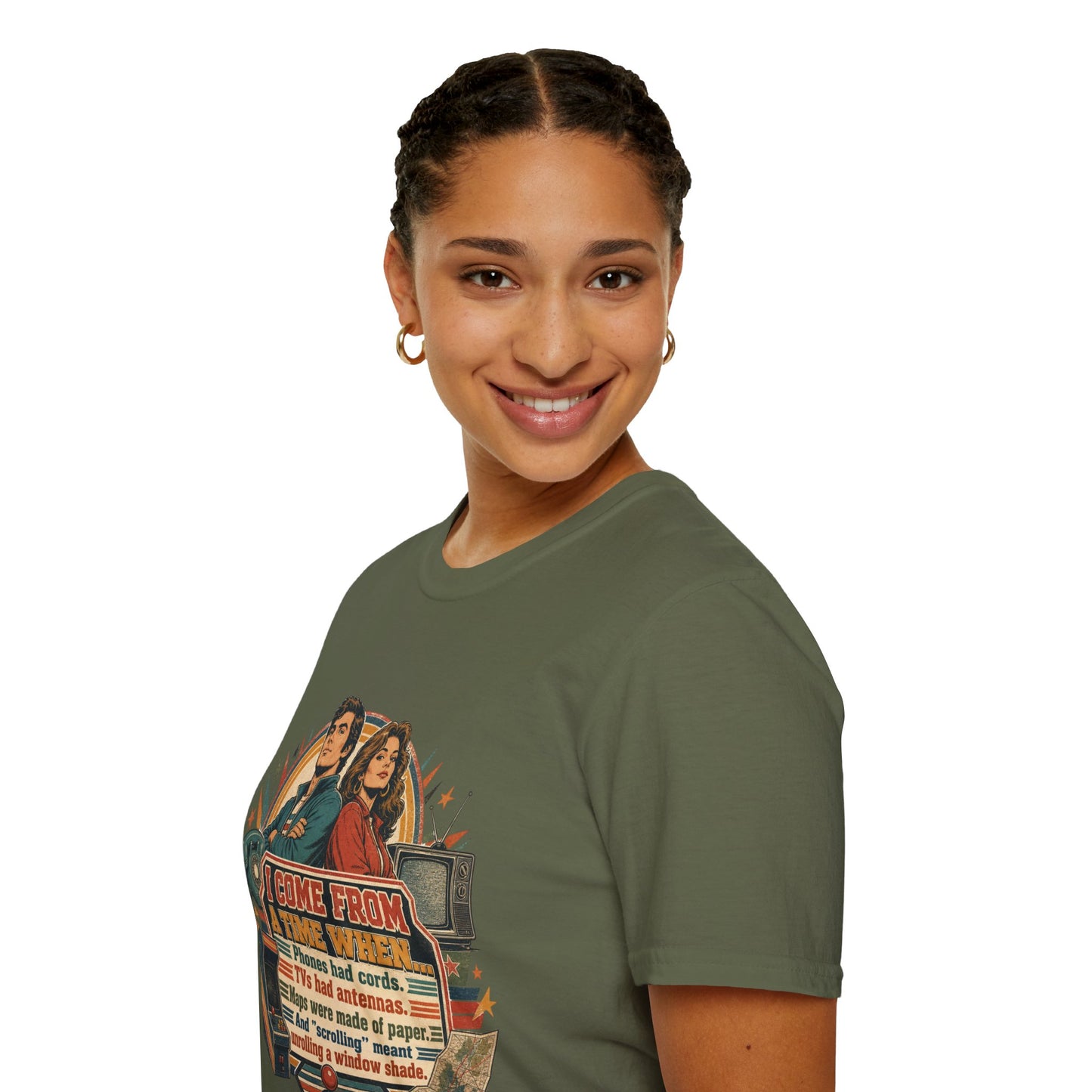 Vintage Road Trip T-Shirt — "I Come From A Time When" Retro Couple Graphic