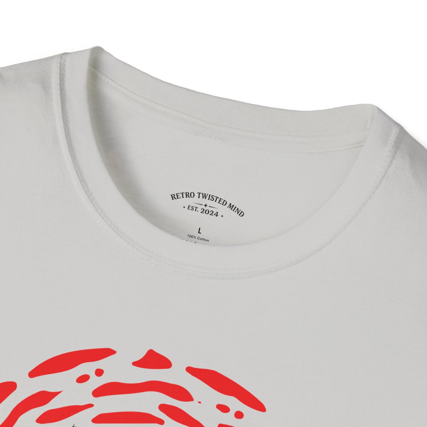Doberman Graphic T-Shirt — Red Halo 'Bandit' Design