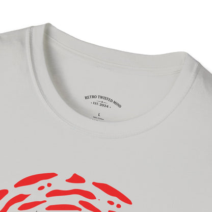 Doberman Graphic T-Shirt — Red Halo 'Bandit' Design