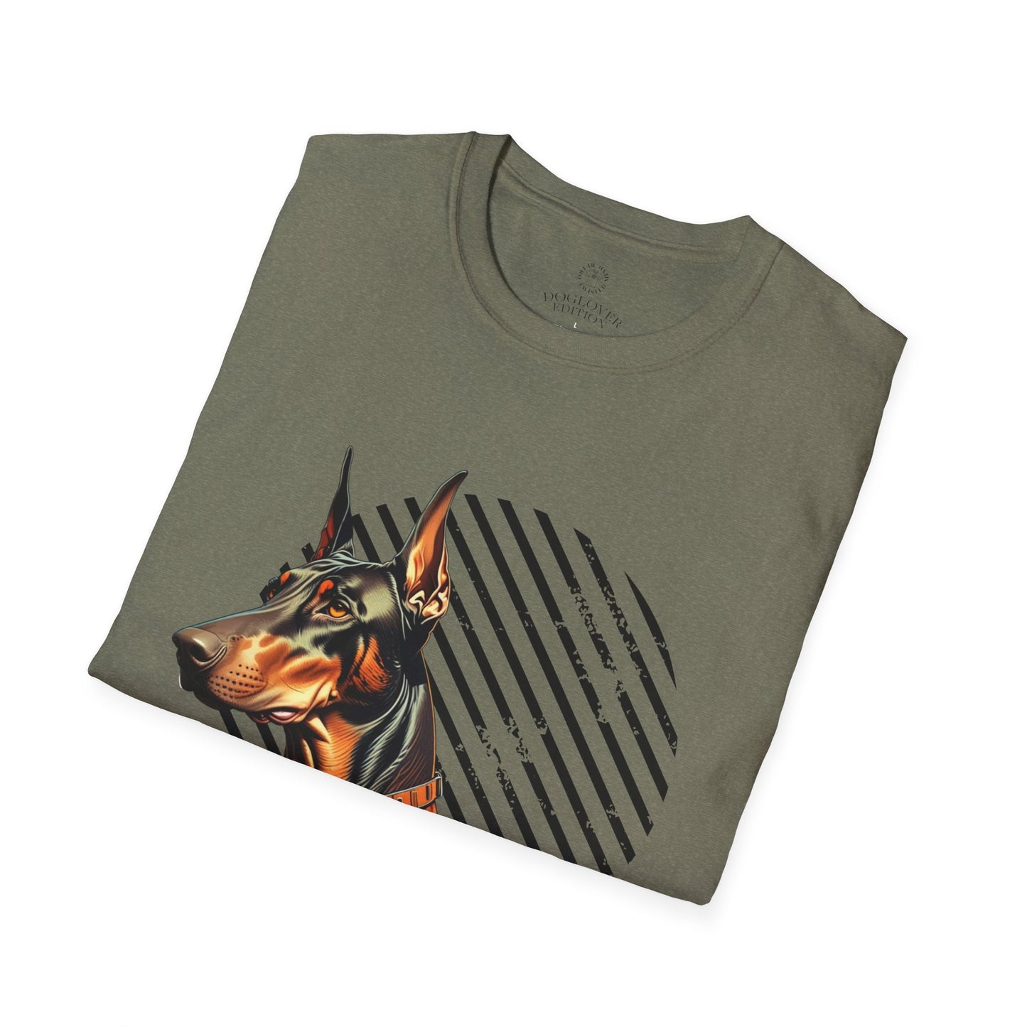 Pure Love Doberman Unisex Softstyle T-Shirt