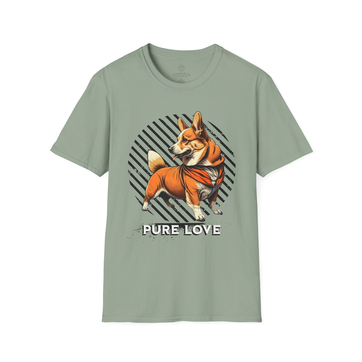 Pure Love Corgi Unisex Softstyle T-Shirt