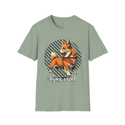 Pure Love Corgi Unisex Softstyle T-Shirt