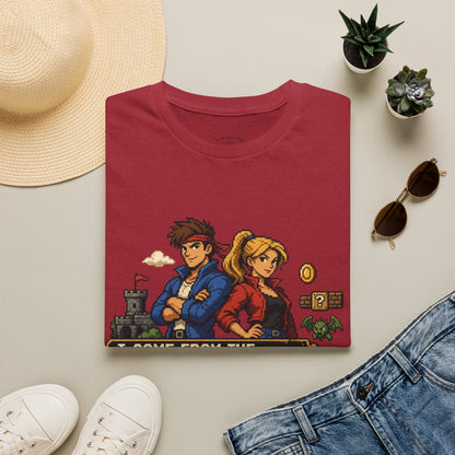 Retro Arcade Era T-Shirt — Pixel RPG Game Tribute