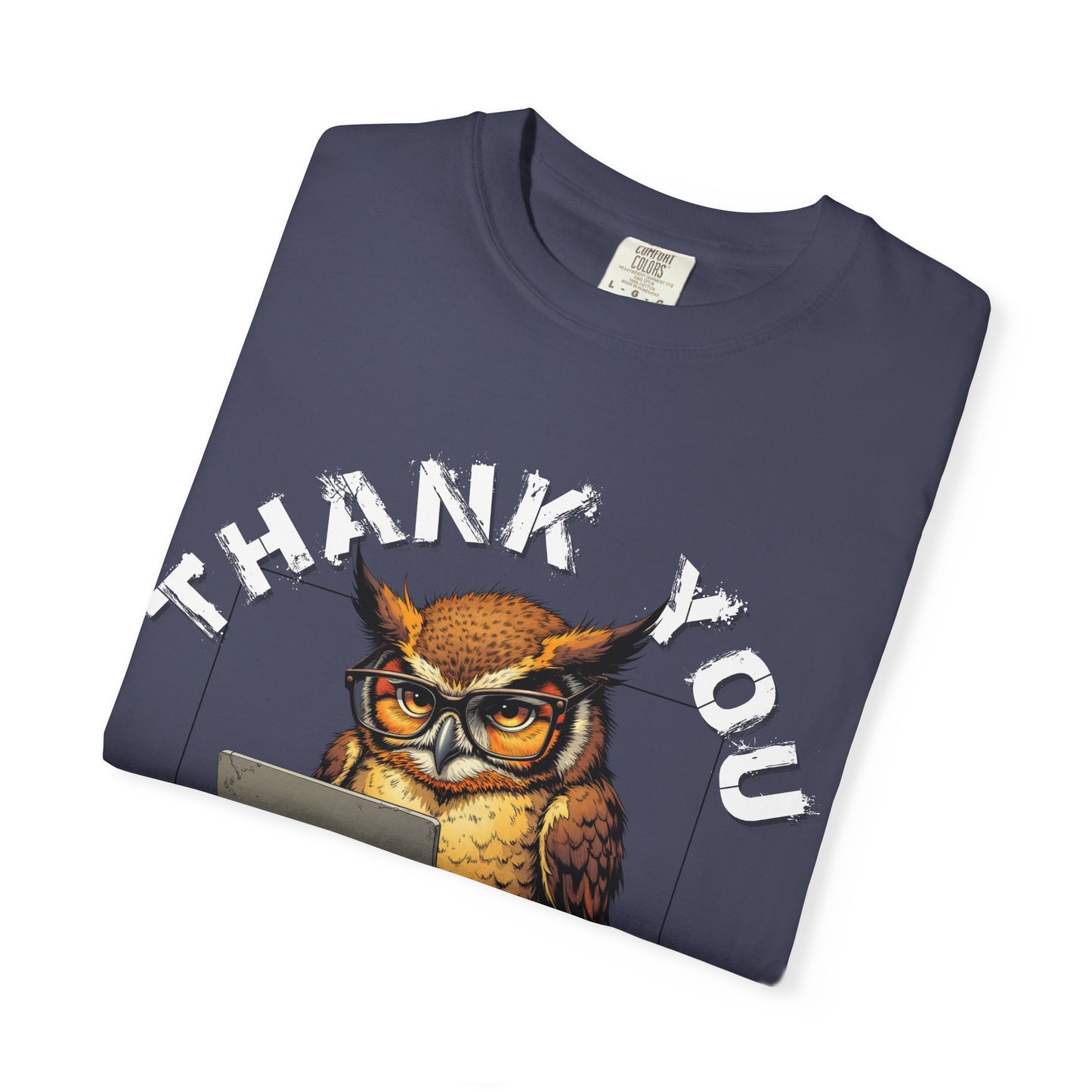 Owl 'Thank You, Not Interested' Graphic T-Shirt