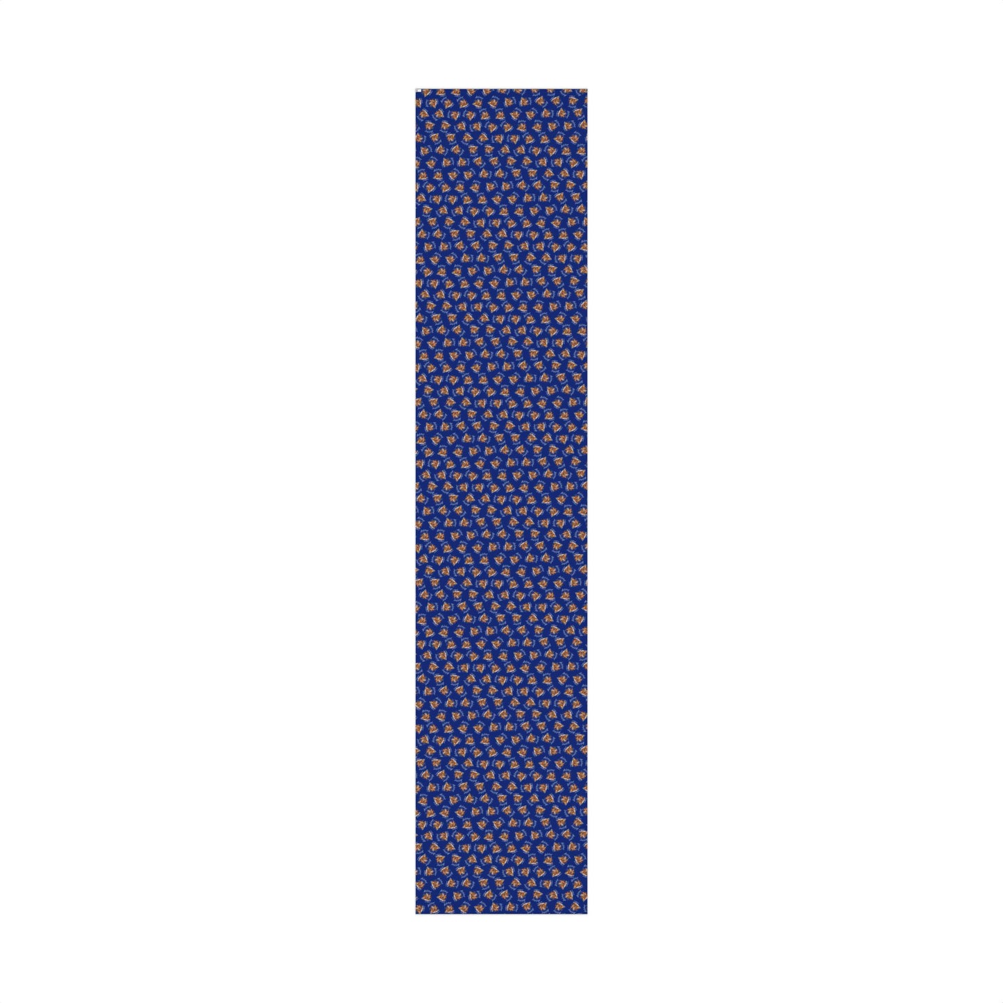 Copy of Gift Wrap — Blue Holiday Nativity Patterned Wrapping Paper