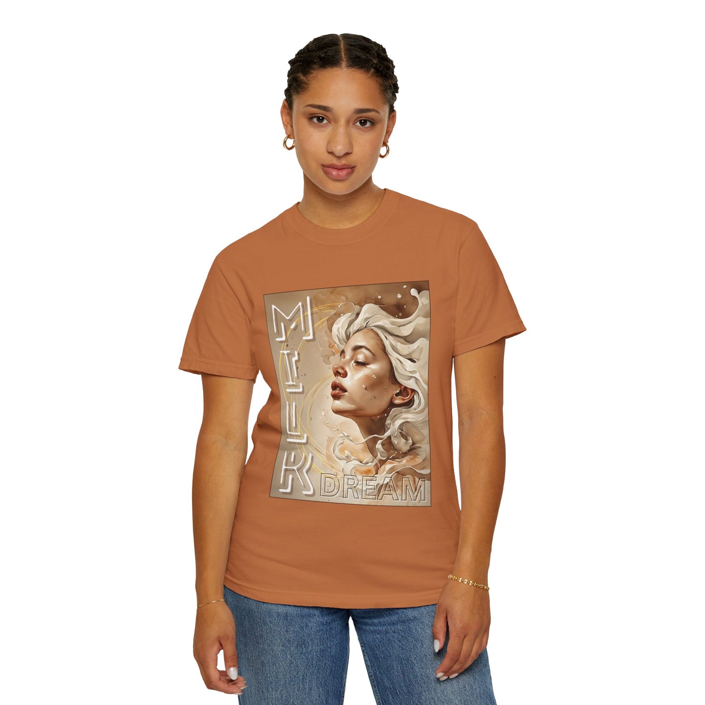 Dream Muse T-Shirt — Surreal Portrait Graphic Tee