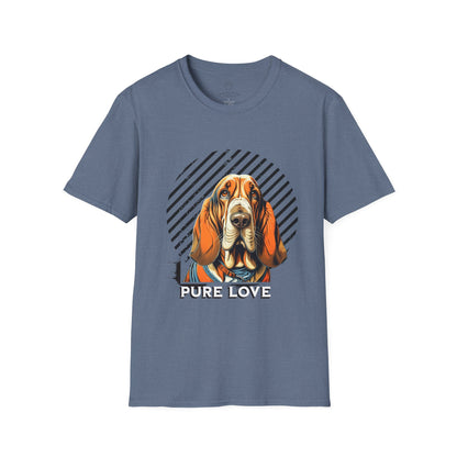 Basset Hound T-Shirt - Pure Love Unisex Tee