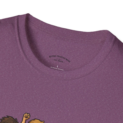 80s Level Up T-Shirt — 'Level 80s: Hardcore Mode' Retro Gaming Tee