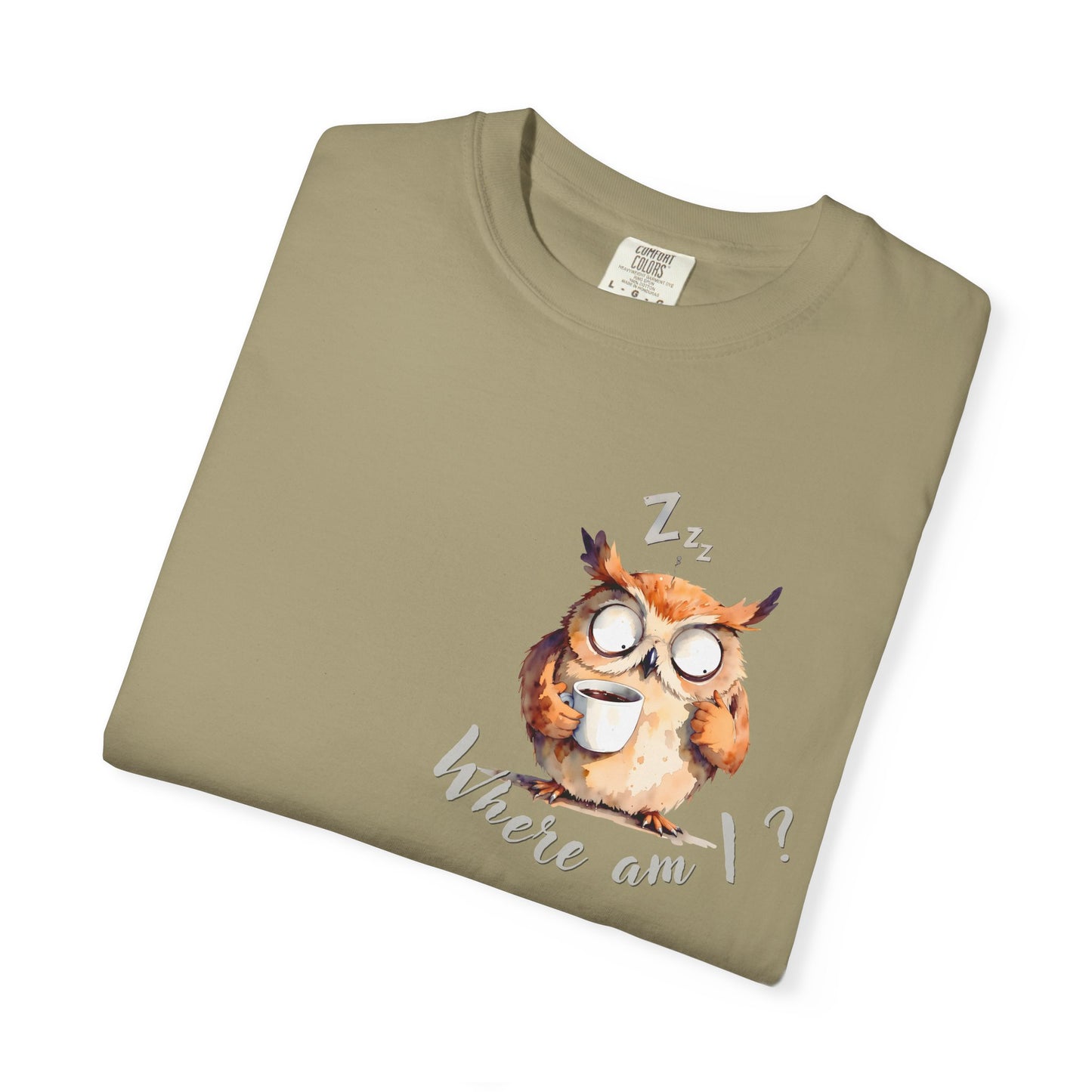 Where Am I? Owl Graphic T-Shirt