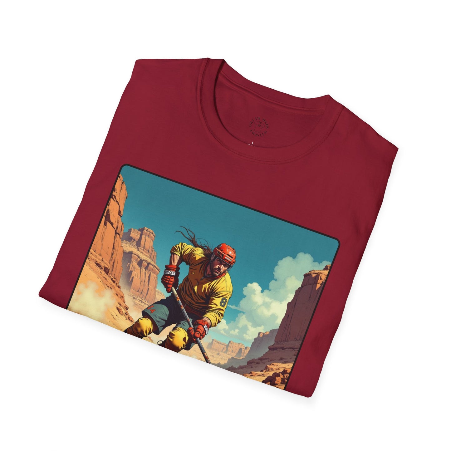 Retro Gamer Unisex Softstyle T-Shirt - 'My Game, My Rules' hockey ,sport