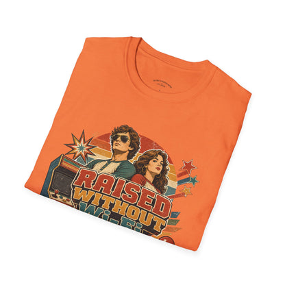 Raised Without Wi‑Fi T-Shirt — Retro 'Legends' Vintage Graphic Tee