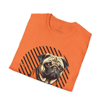 Pure Love Pug Unisex Softstyle T-Shirt
