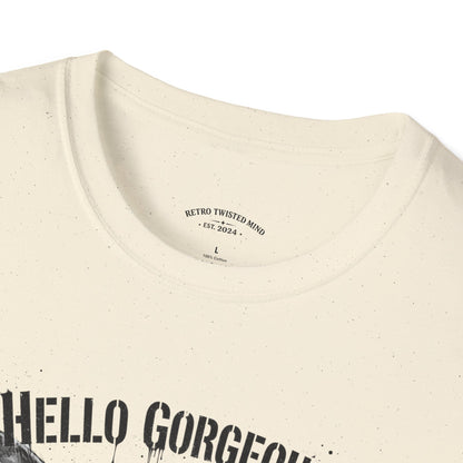 Chihuahua 'Hello Gorgeous' Tee - Cute Dog Graphic T-Shirt