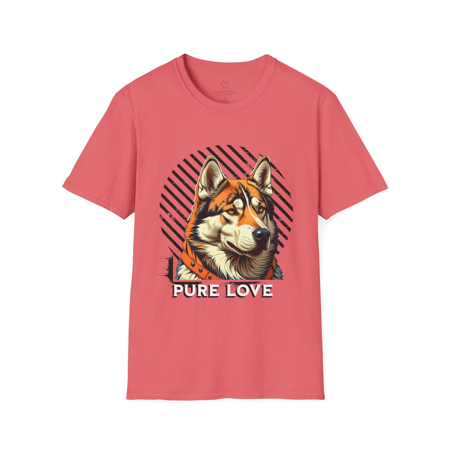 Pure Love Dog Unisex Softstyle T-Shirt - Perfect Gift for Dog Lovers