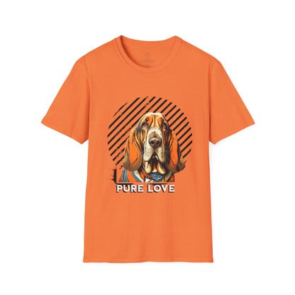 Basset Hound T-Shirt - Pure Love Unisex Tee