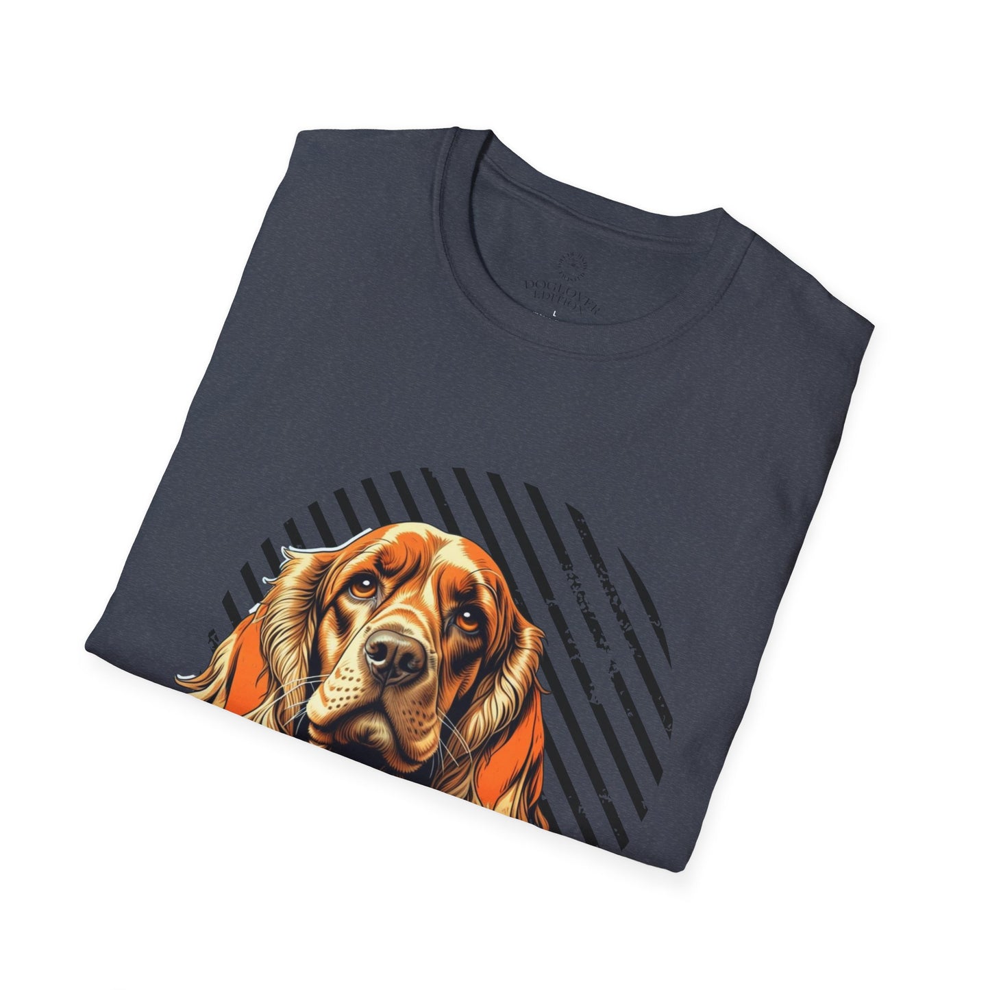 Pure Love Dog T-Shirt - Unisex Softstyle Tee for Dog Lovers