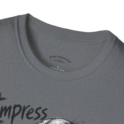 Dachshund Graphic Tee — "Impress Me. I'll Wait" Dog Lover T-Shirt