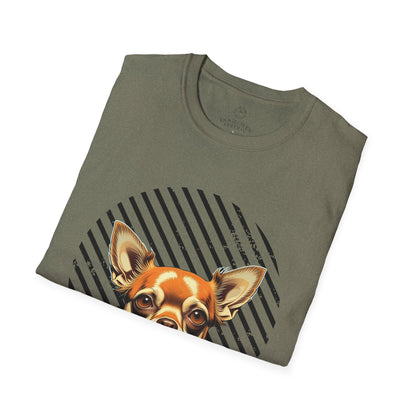 Dog Lover's Pure Love Unisex T-Shirt | Vibrant Orange Dog Design