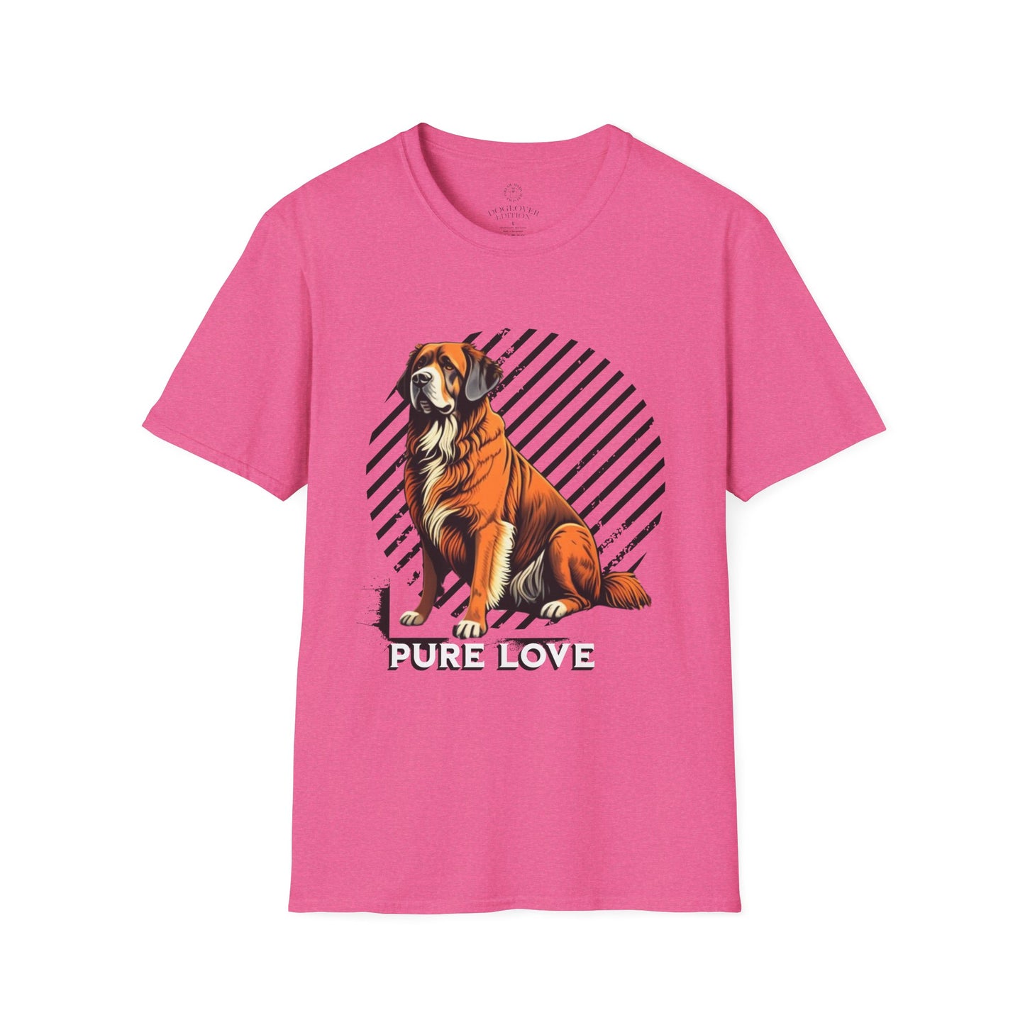 Pure Love Dog T-Shirt - Unisex Softstyle Pet Lover Tee