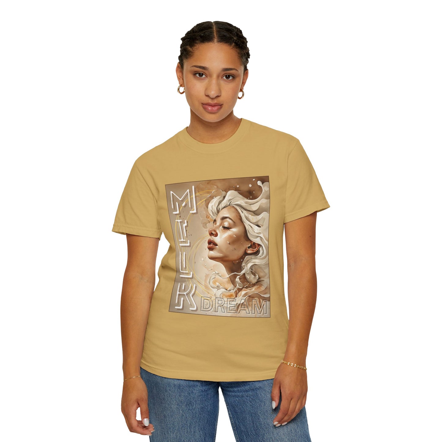 Dream Muse T-Shirt — Surreal Portrait Graphic Tee