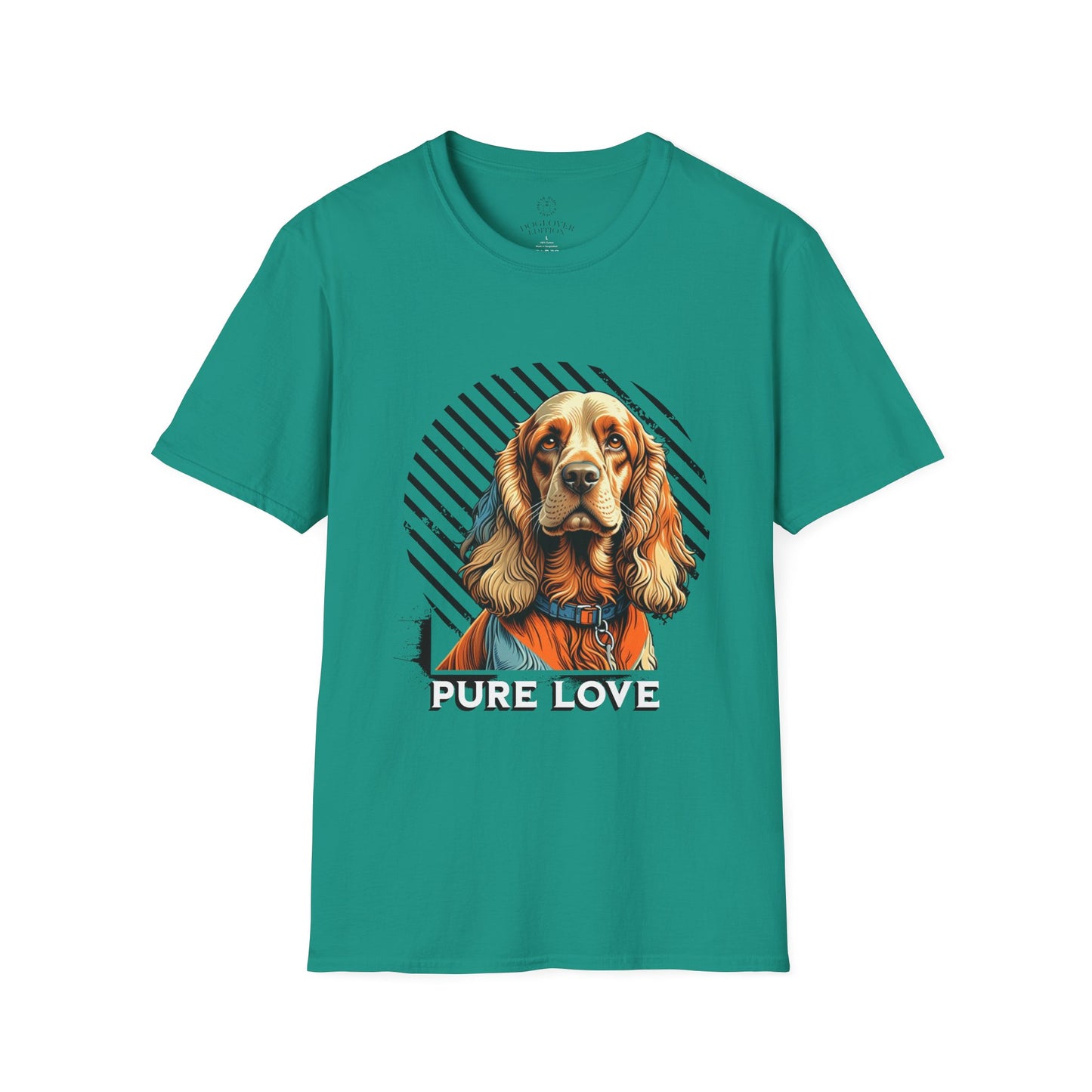 Pure Love Unisex Softstyle T-Shirt - Dog Lover Gift