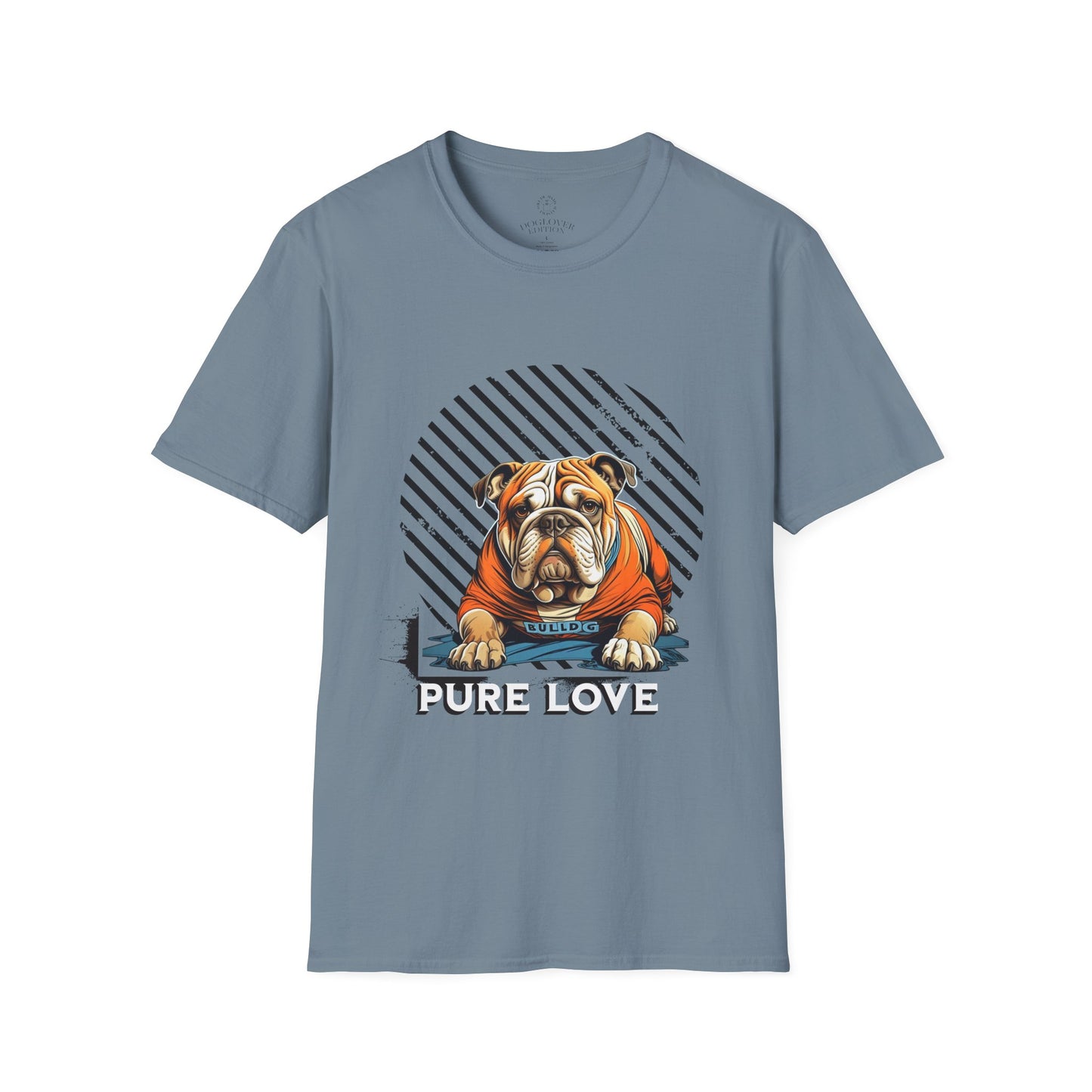 Pure Love Bulldog Unisex Softstyle T-Shirt