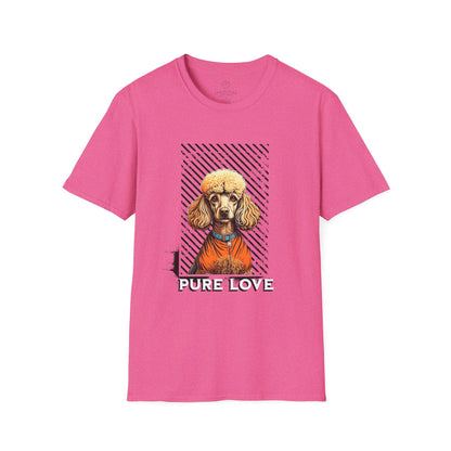 Pure Love Poodle Unisex Softstyle T-Shirt