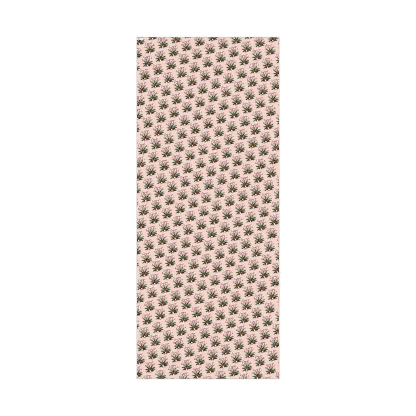 Cardinal & Pine Holiday Gift Wrap Paper