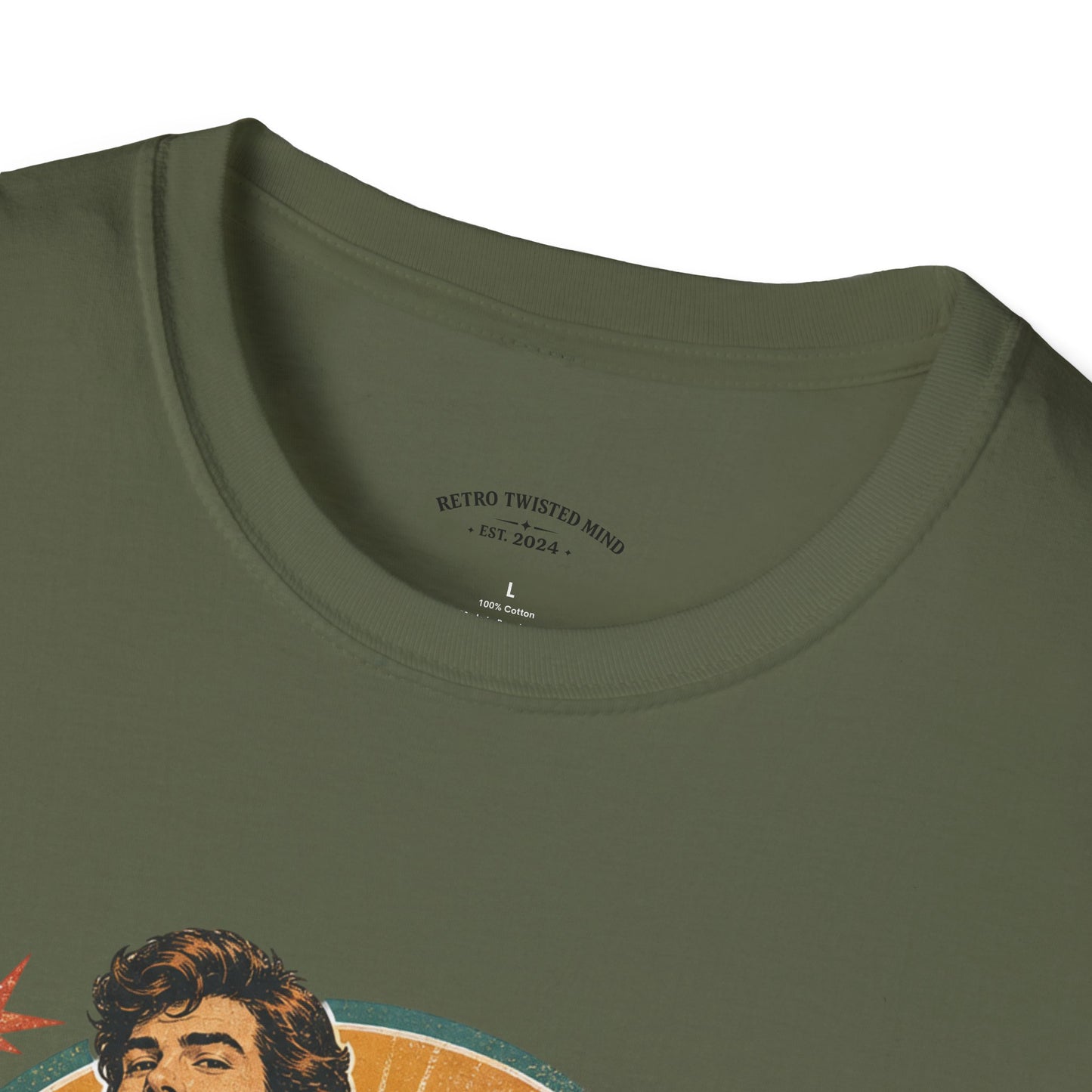T-Shirt — Retro 'Old School' Arcade Couple Vintage Gamer Tee