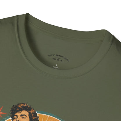 T-Shirt — Retro 'Old School' Arcade Couple Vintage Gamer Tee