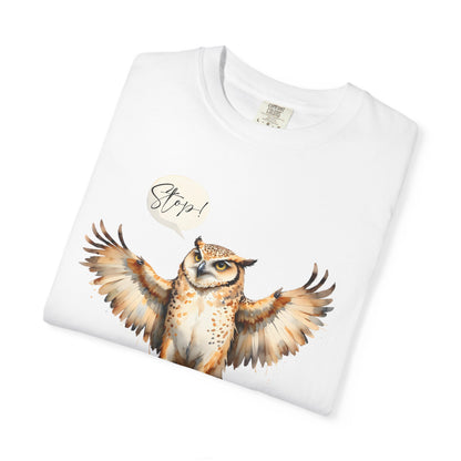 Owl “Do Not Touch My Coffee” Graphic T-Shirt