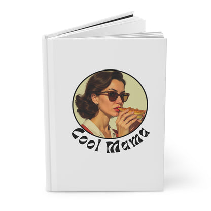 Cool Mama Hardcover Journal - Trendy Note-taking, Gift for Moms, Stylish Office Supplies, Creative Writing, Fun Mom Journal