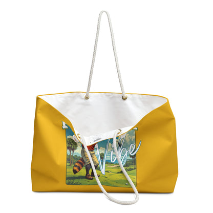 Florida Vibe Weekender Bag - Perfect for Travel and Outdoor Adventures,racoon