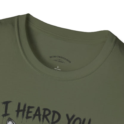 I Heard You Cat T-Shirt — "I Just Don’t Care" Graphic Tee