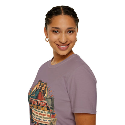 Vintage Road Trip T-Shirt — "I Come From A Time When" Retro Couple Graphic