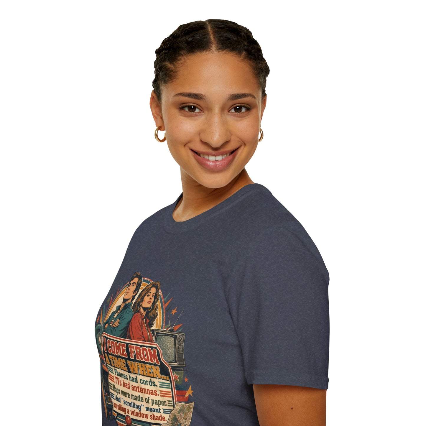 Vintage Road Trip T-Shirt — "I Come From A Time When" Retro Couple Graphic