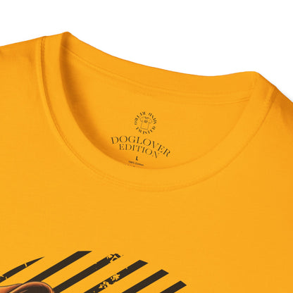 Pure Love Dog Unisex T-Shirt - Softstyle Cotton Tee for Animal Lovers