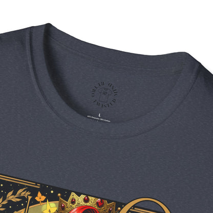 Enchanting Queen Graphic Unisex Softstyle T-Shirt,queen,girl