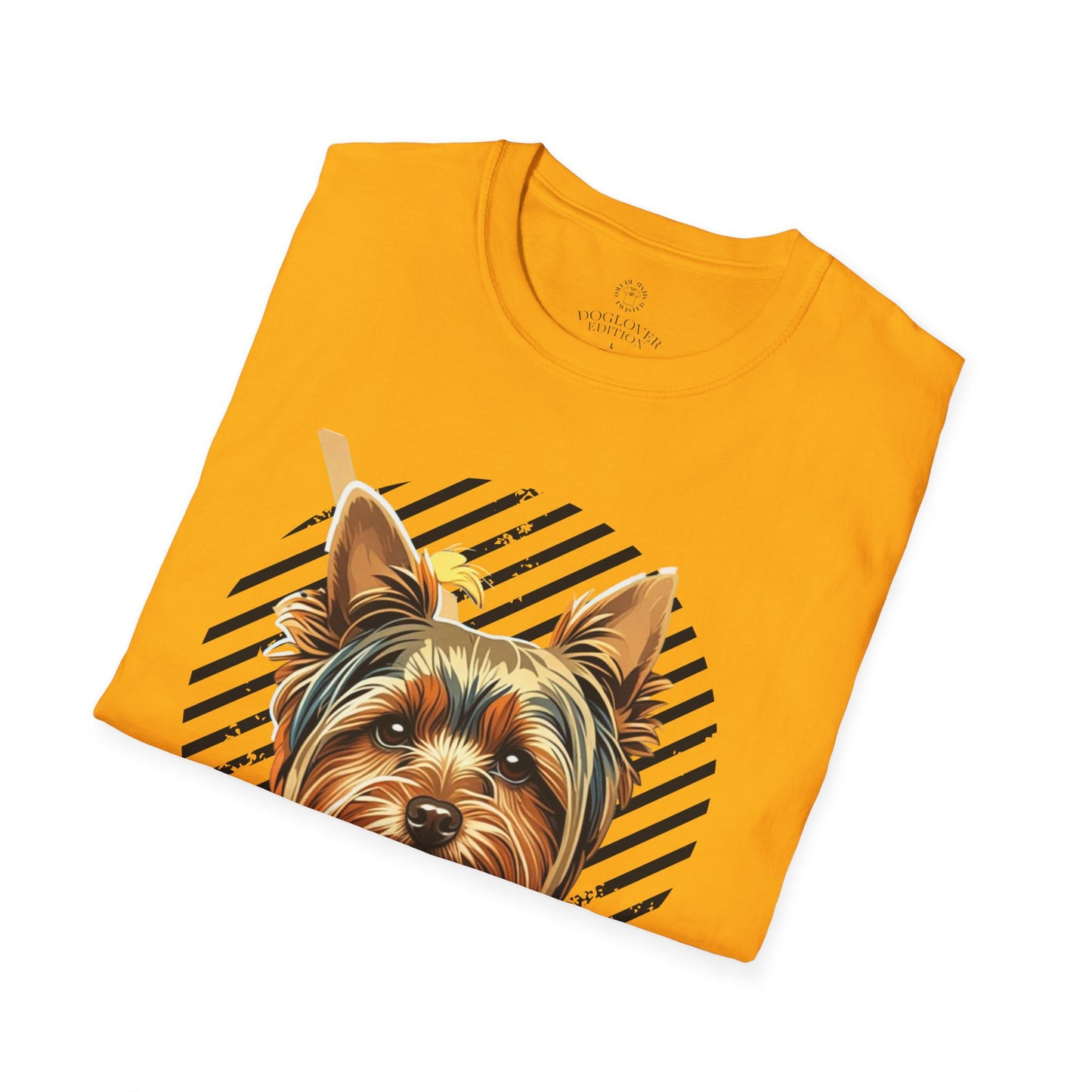 Pure Love Yorkie Unisex Softstyle T-Shirt - Perfect Gift for Dog Lovers