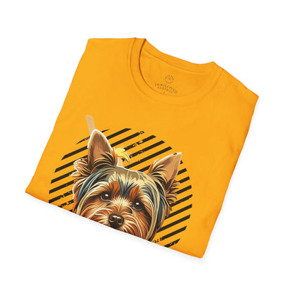 Pure Love Yorkie Unisex Softstyle T-Shirt - Perfect Gift for Dog Lovers
