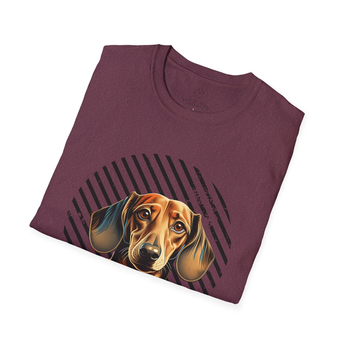 Pure Love Dachshund Unisex Softstyle T-Shirt - Perfect for Dog Lovers