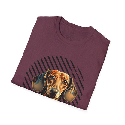 Pure Love Dachshund Unisex Softstyle T-Shirt - Perfect for Dog Lovers