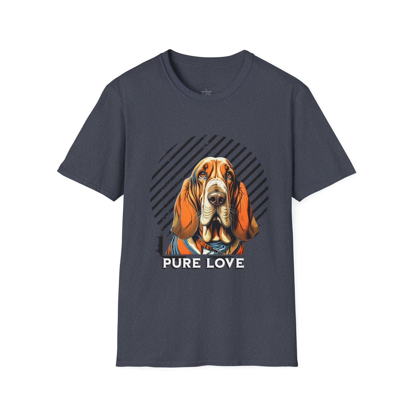 Basset Hound T-Shirt - Pure Love Unisex Tee